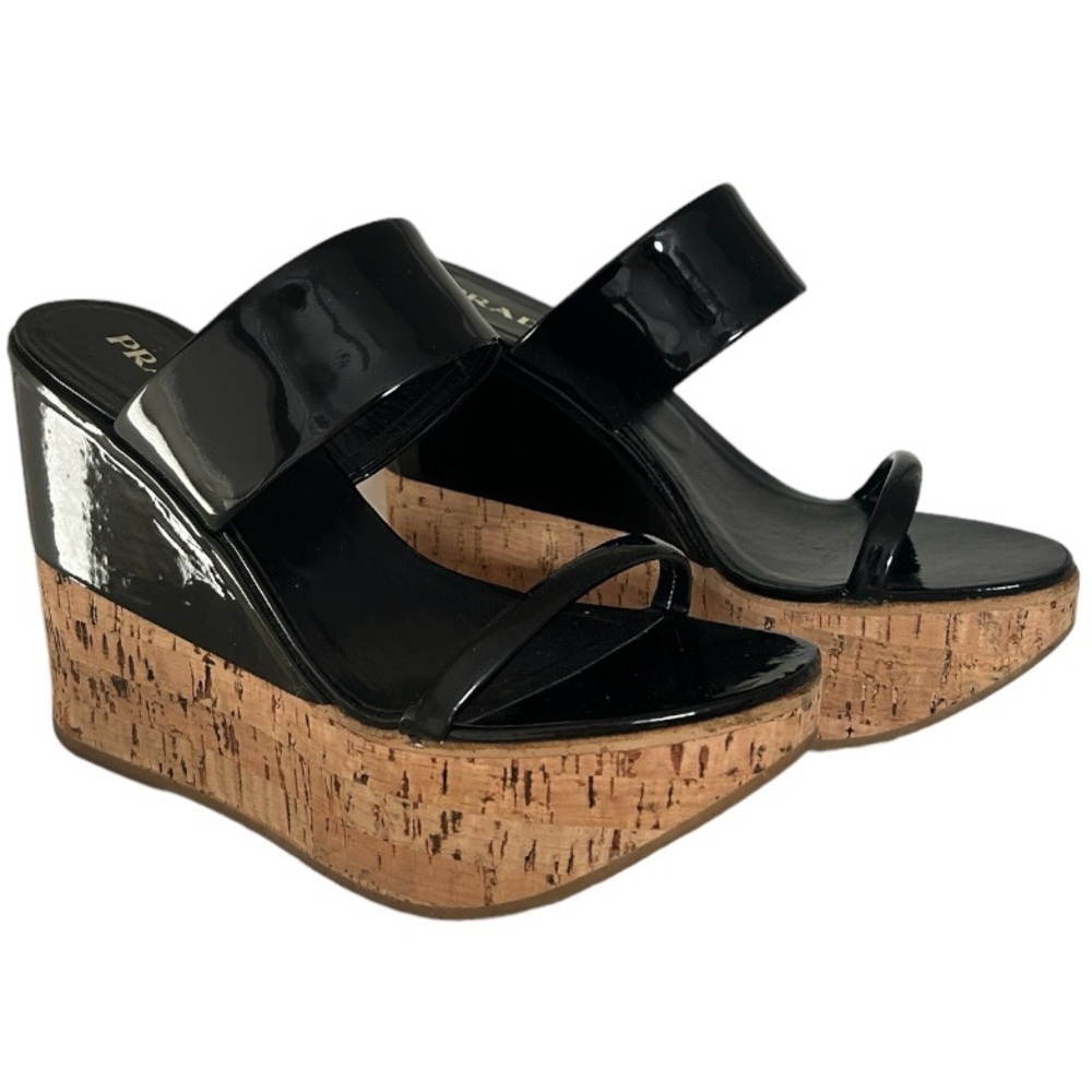 PRADA Platform Wedges ๐ฅ - Picture 2 of 14